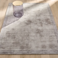 Ковер Ручной работы Tencel Burada 160 x 230 см серый AM.PM  фото, kupilegko.ru